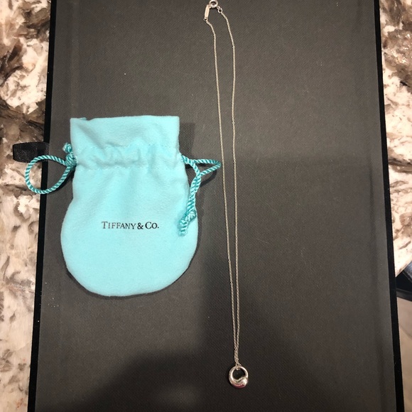 Tiffany & Co Elsa Peretti Eternal Circle Necklace - Picture 4 of 7